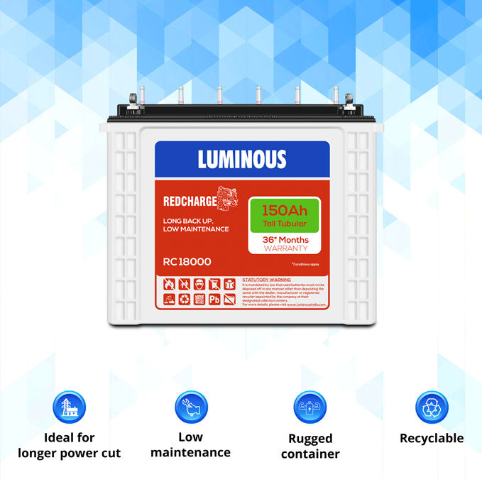 Luminous Battery 150 Ah - RC18000