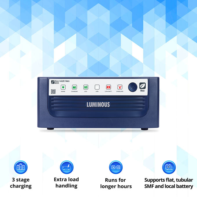 Luminous Home UPS Inverter ECO WATT NEO 900