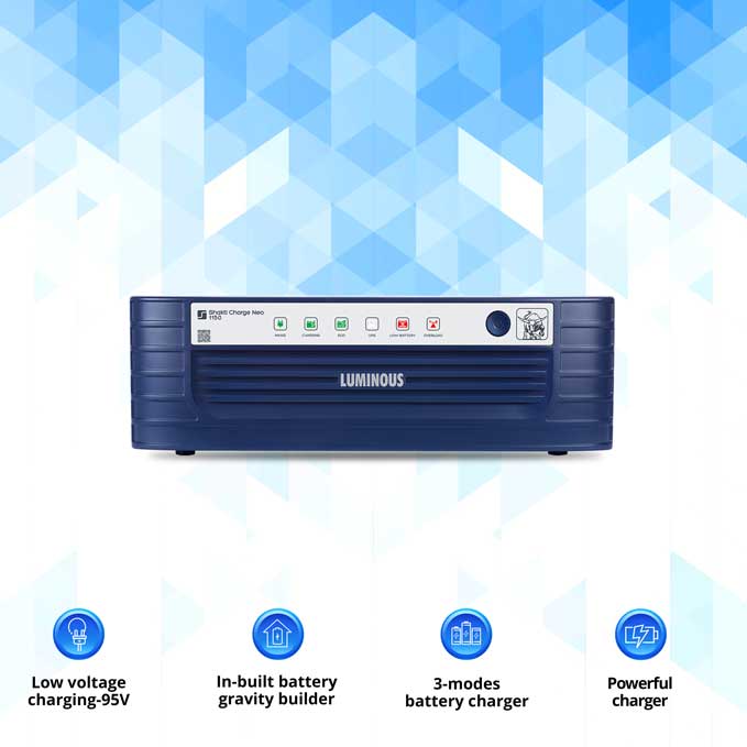 Luminous Home UPS Inverter Shakti Charge Neo 1150 Pro