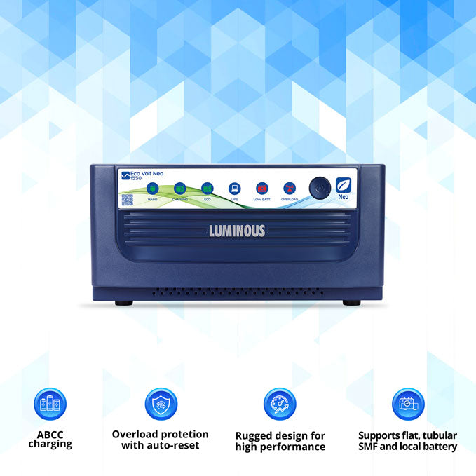 Luminous Home UPS Inverter ECO VOLT NEO 1550