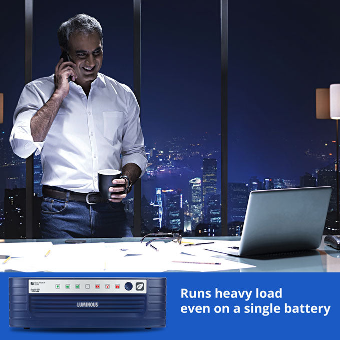 Luminous Home UPS Inverter ECO WATT + RAPID 1250
