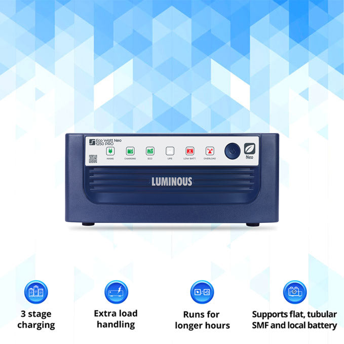 Luminous Home UPS Inverter ECO WATT NEO 1250