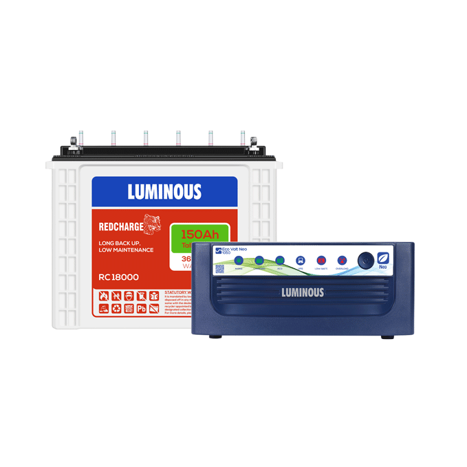 Luminous combo - Eco Volt Neo 1050 and RC 18000