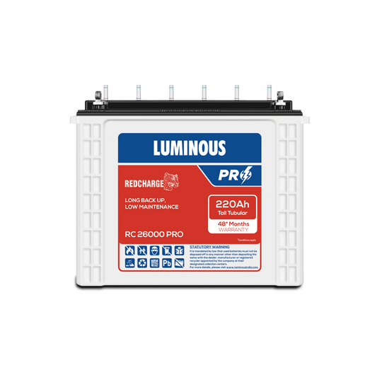 Luminous Battery 220 Ah - RC 26000 PRO